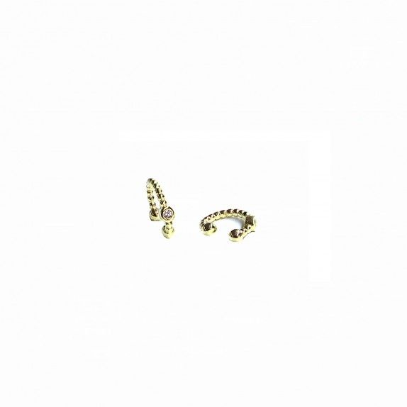 Argola Tiny Gold Ear Cuff