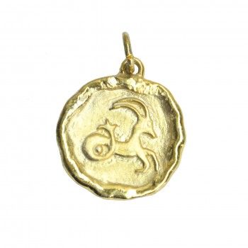 Medalha Dourada - Signo Capricórnio