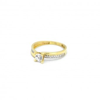 Anel Ouro 9kts - Stella