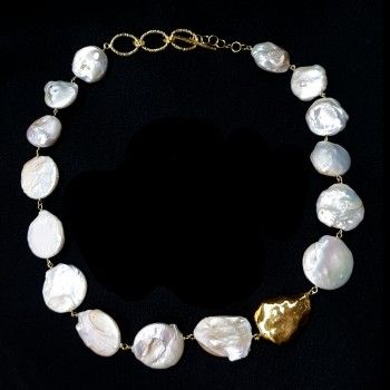 Colar Prolas Naturais - Madame