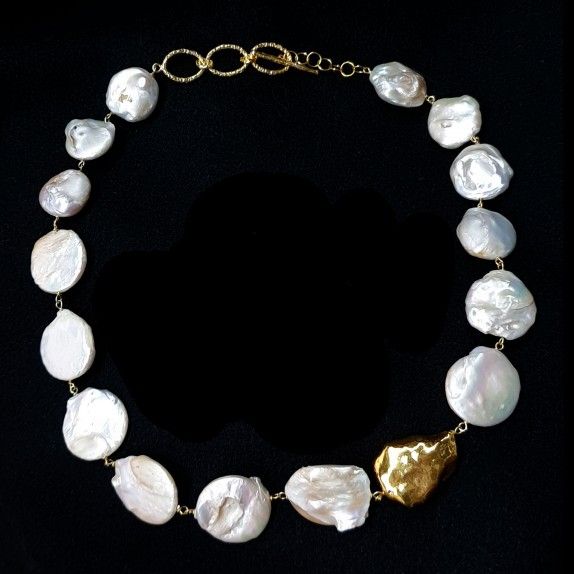 Colar Prolas Naturais - Madame