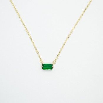 COLAR DOURADO SOUL VERDE