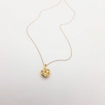19KT GOLD MEDAL - LOVERS HEART