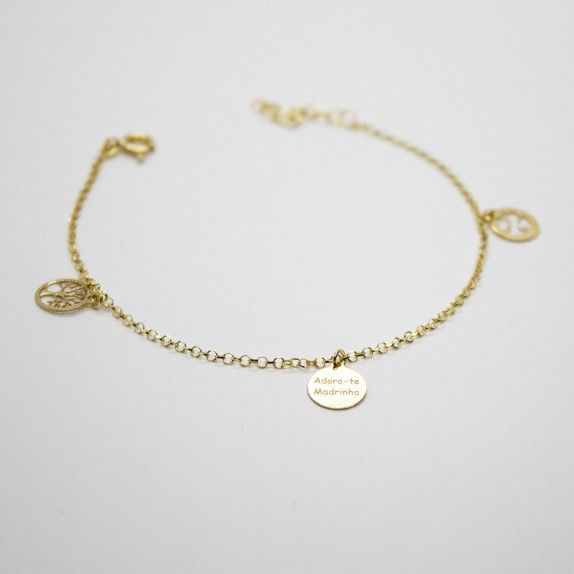 PULSEIRA DOURADA MADRINHA
