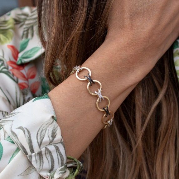 Pulseira Ouro 9kts - Vivis