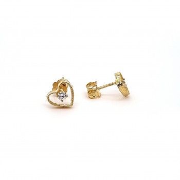 HEART EARRINGS - GEO LOVERS COLLECTION