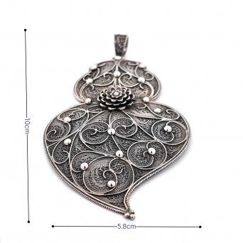 FILIGREE MEDAL - HEART OF VIANA