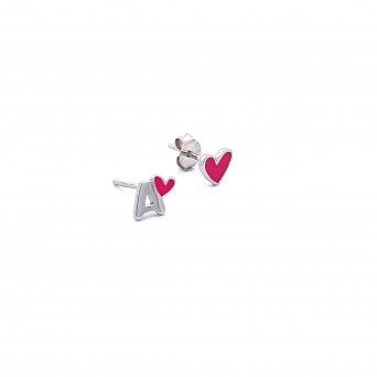 BRINCOS AGATHA - LETRA A 005ABC