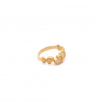 GOLDEN SILVER RING - MOTHER'S DAY COLLECTION