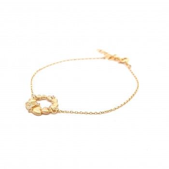 GOLDEN SILVER BRACELET - MOTHER'S DAY COLLECTION