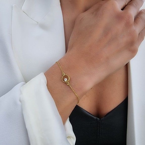 PULSEIRA DOURADO PONTO LUZ