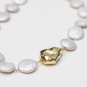 Colar Prolas Naturais - Madame