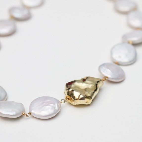 Colar Prolas Naturais - Madame