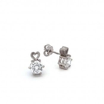 SILVER EARRINGS - CRISTALY COLLECTION