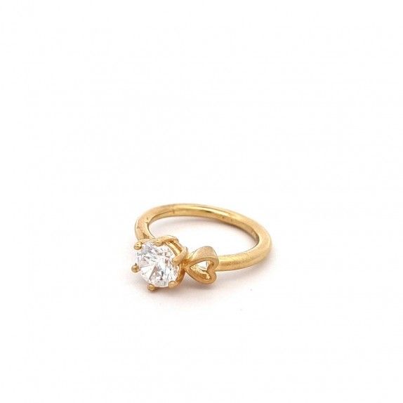 GOLDEN SILVER RING - CRISTALY COLLECTION