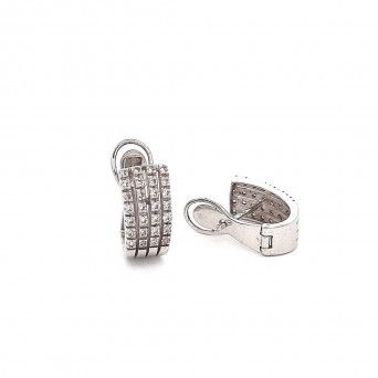 19.2KTS GOLD EARRINGS - DIAMOND