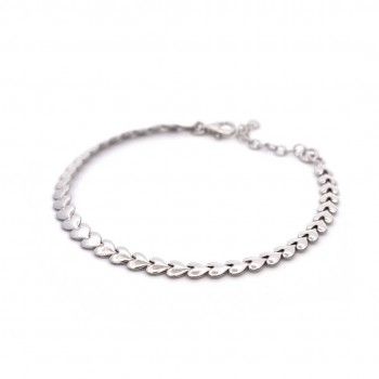 SILVER BRACELET - HEARTS