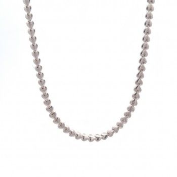 SILVER NECKLACE - HEARTS