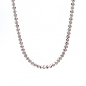 SILVER NECKLACE - HEARTS