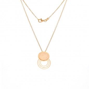 GOLD SILVER NECKLACE