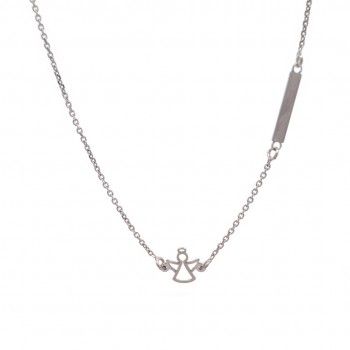 SILVER NECKLACE - ANGEL