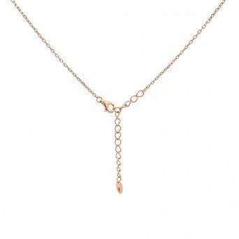 COLAR PRATA DOURADA - COLEO BRUNI