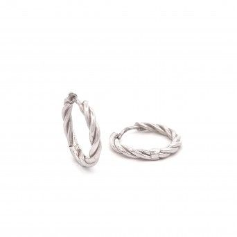 SILVER RINGS - ROPE