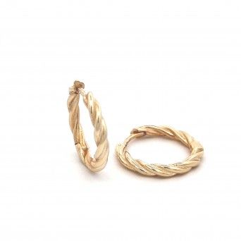 SILVER GOLD RINGS - ROPE