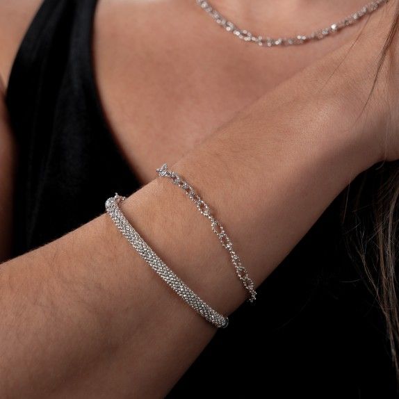 PULSEIRA PRATA - COLEO FLOWER
