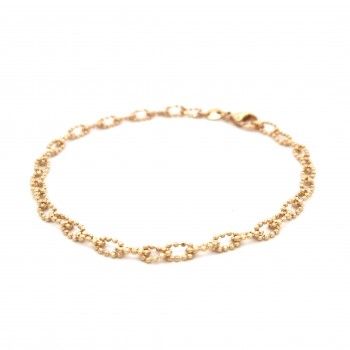 PULSEIRA PRATA DOURADA - COLEO FLOWER