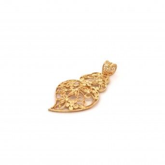 FILIGREE SILVER GOLD MEDAL - HEART OF VIANA