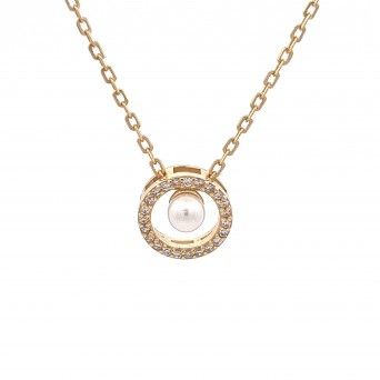 GOLD SILVER NECKLACE - MOMENTS