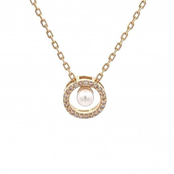 GOLD SILVER NECKLACE - MOMENTS