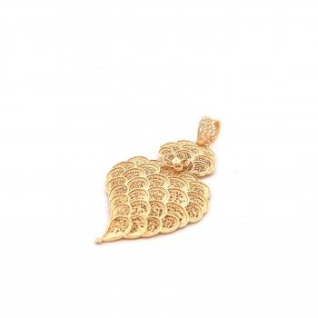 FILIGREE SILVER GOLD MEDAL - HEART OF VIANA