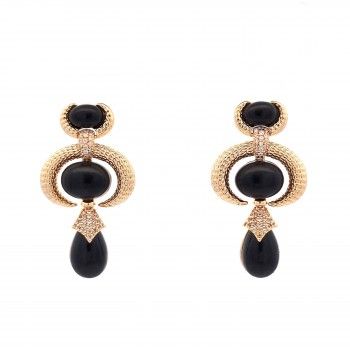 BRINCOS BRONZE - COLEO BRASS
