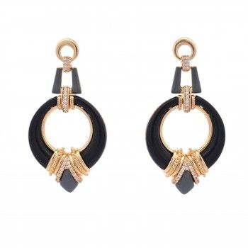 BRINCOS BRONZE - COLEO BRASS