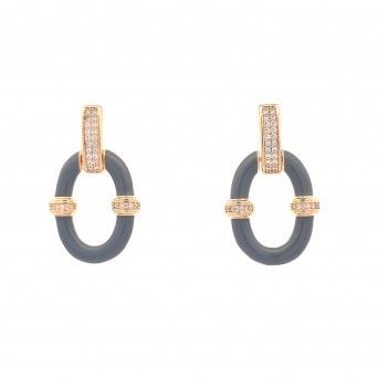BRINCOS BRONZE - COLEO BRASS