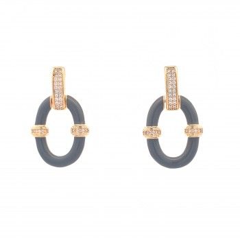 BRINCOS BRONZE - COLEO BRASS