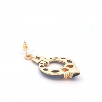 BRINCOS BRONZE - COLEO BRASS