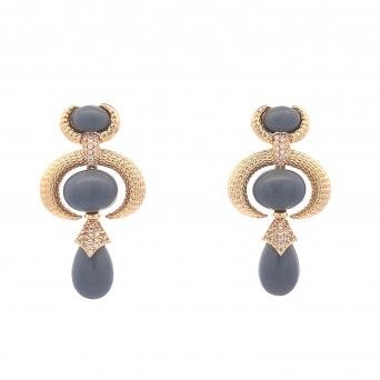 BRINCOS BRONZE - COLEO BRASS