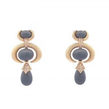BRINCOS BRONZE - COLEO BRASS