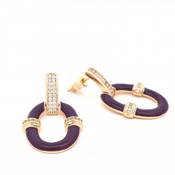 BRINCOS BRONZE - COLEO BRASS