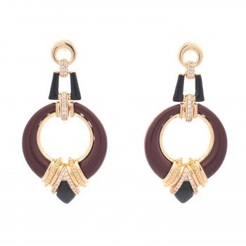 BRINCOS BRONZE - COLEO BRASS