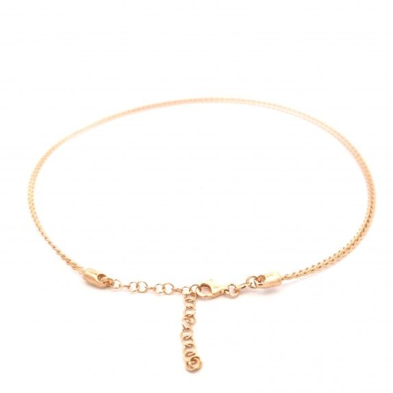 COLAR PRATA DOURADA - COLEO ESSNCIA