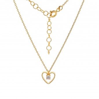 HEART NECKLACE - GEO LOVERS COLLECTION
