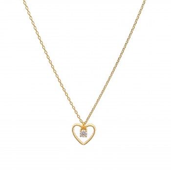 HEART NECKLACE - GEO LOVERS COLLECTION