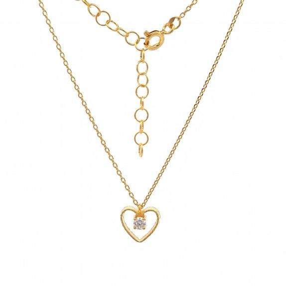 HEART NECKLACE - GEO LOVERS COLLECTION