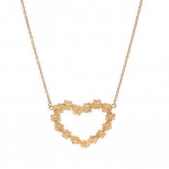 COLAR PRATA DOURADA - COLEO ESSNCIA