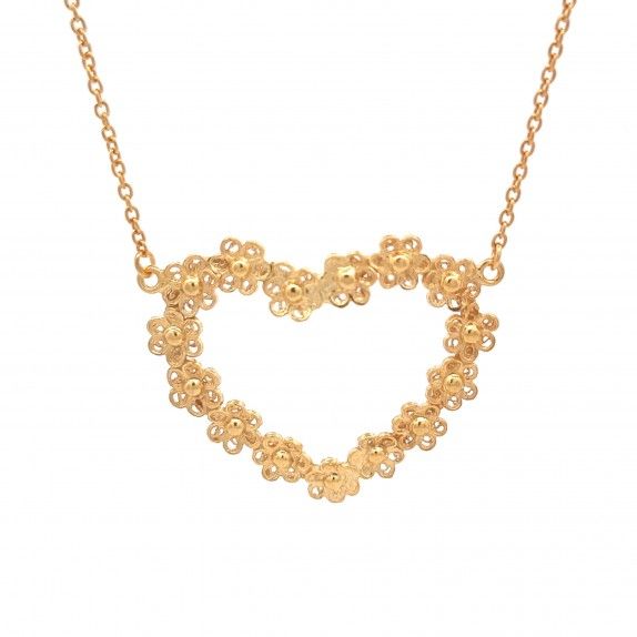 COLAR PRATA DOURADA - COLEO ESSNCIA