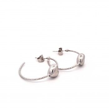 BRINCOS PRATA CORAO - COLEO ESSNCIA